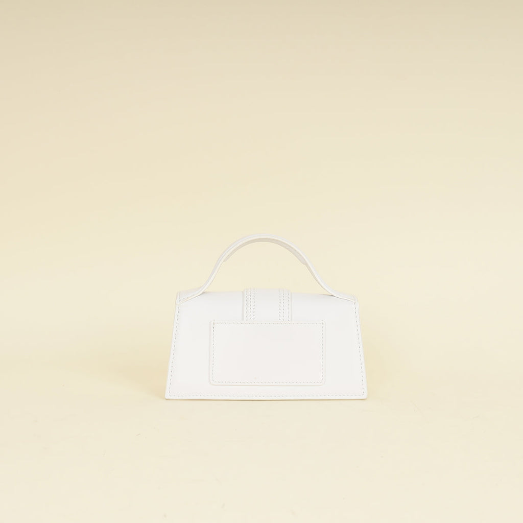 Jacquemus White The Bambino Les Classiques Bag