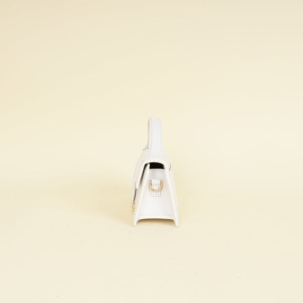 Jacquemus White The Bambino Les Classiques Bag