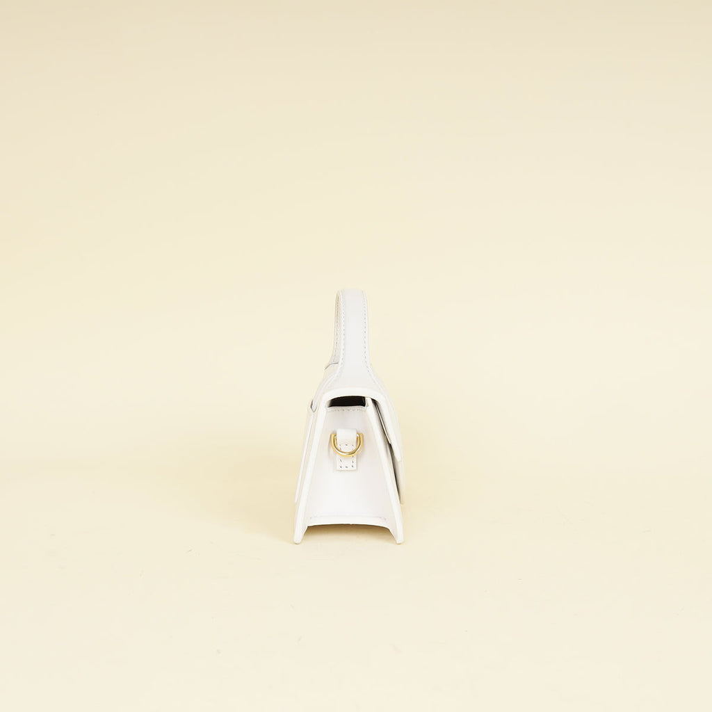 Jacquemus White The Bambino Les Classiques Bag