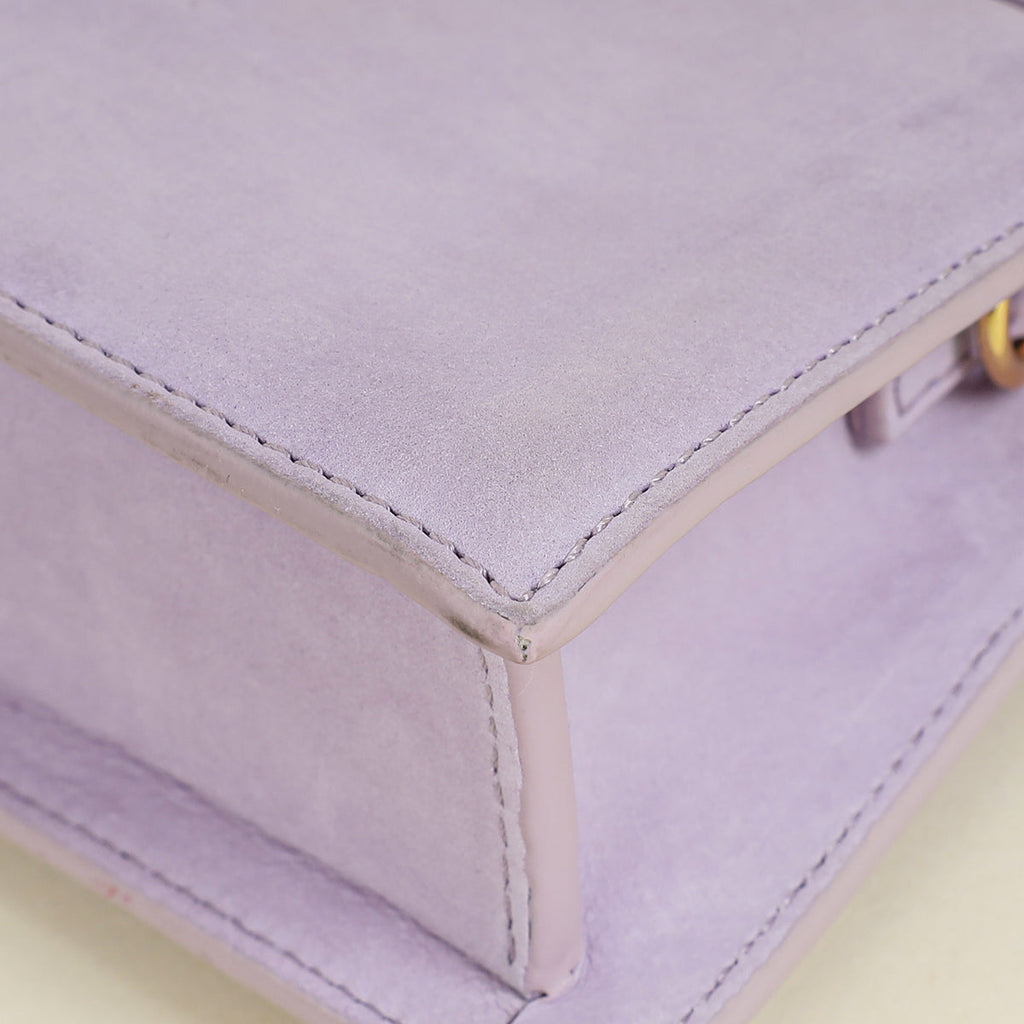 Jacquemus Lilac Le Sac Rond Shoulder Bag