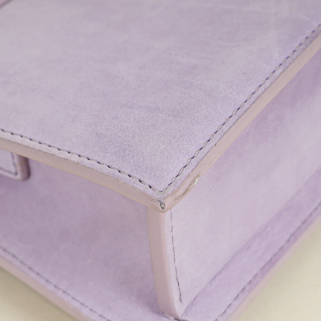 Jacquemus Lilac Le Sac Rond Shoulder Bag