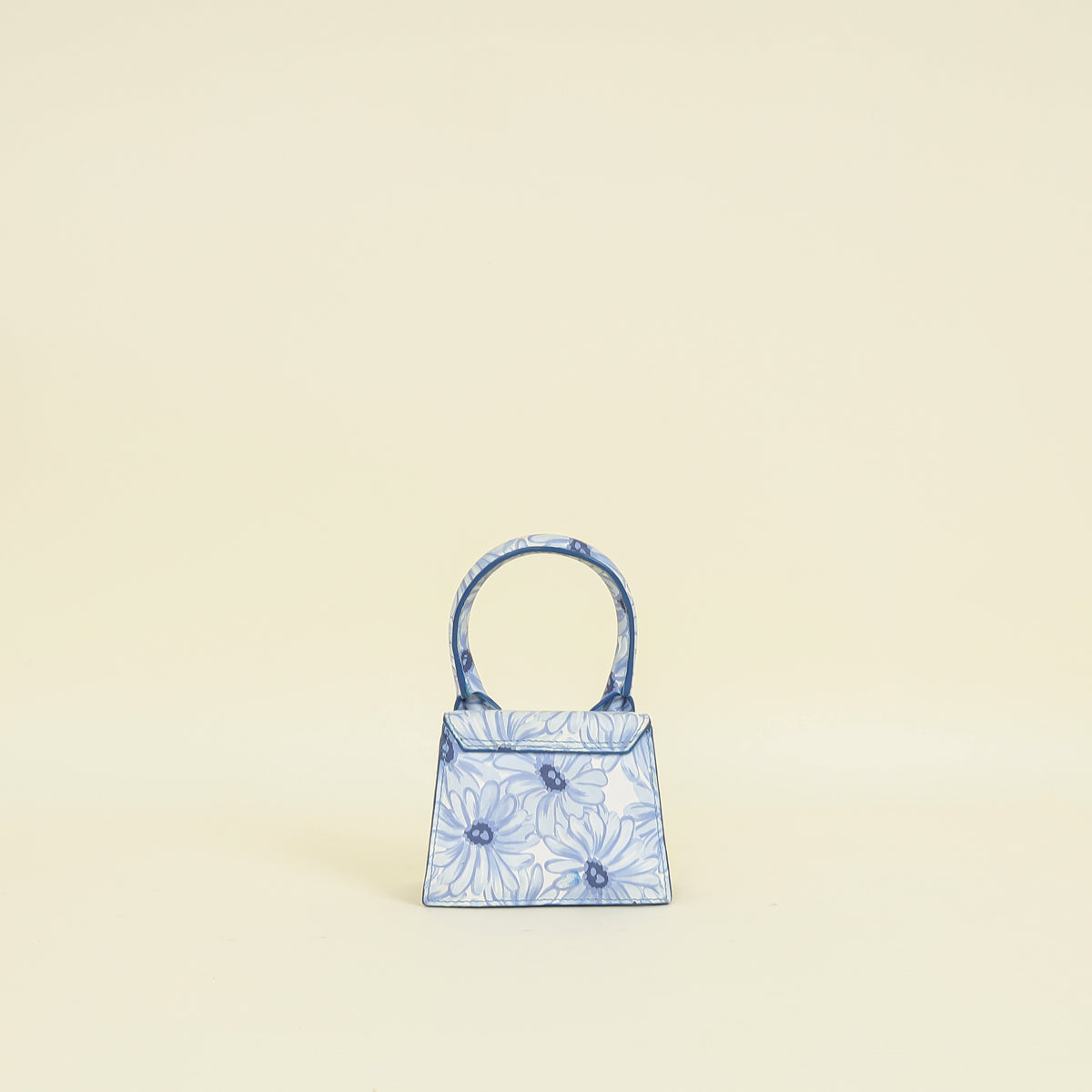 Jacquemus Blue Floral Print Le Chiquito Mini Bag