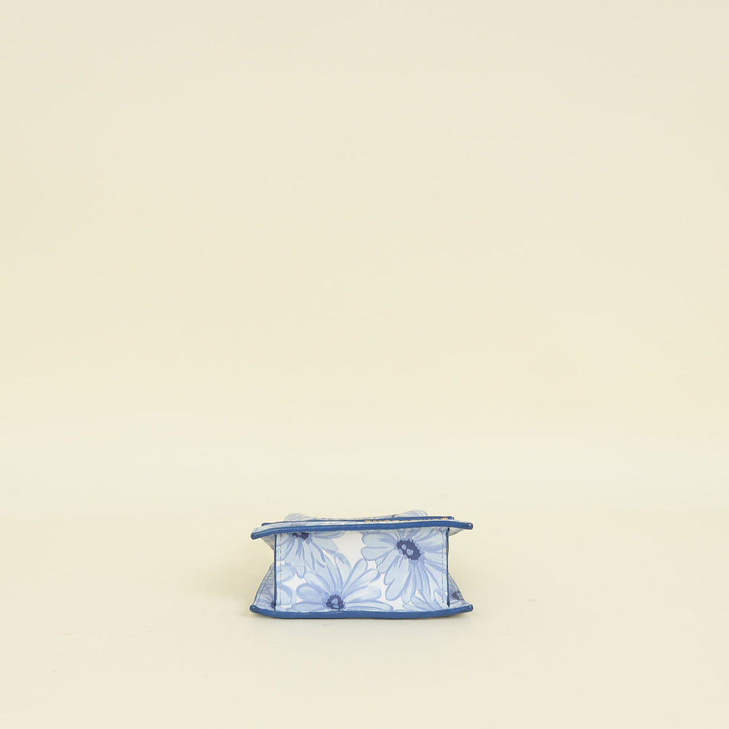 Jacquemus Blue Floral Print Le Chiquito Mini Bag