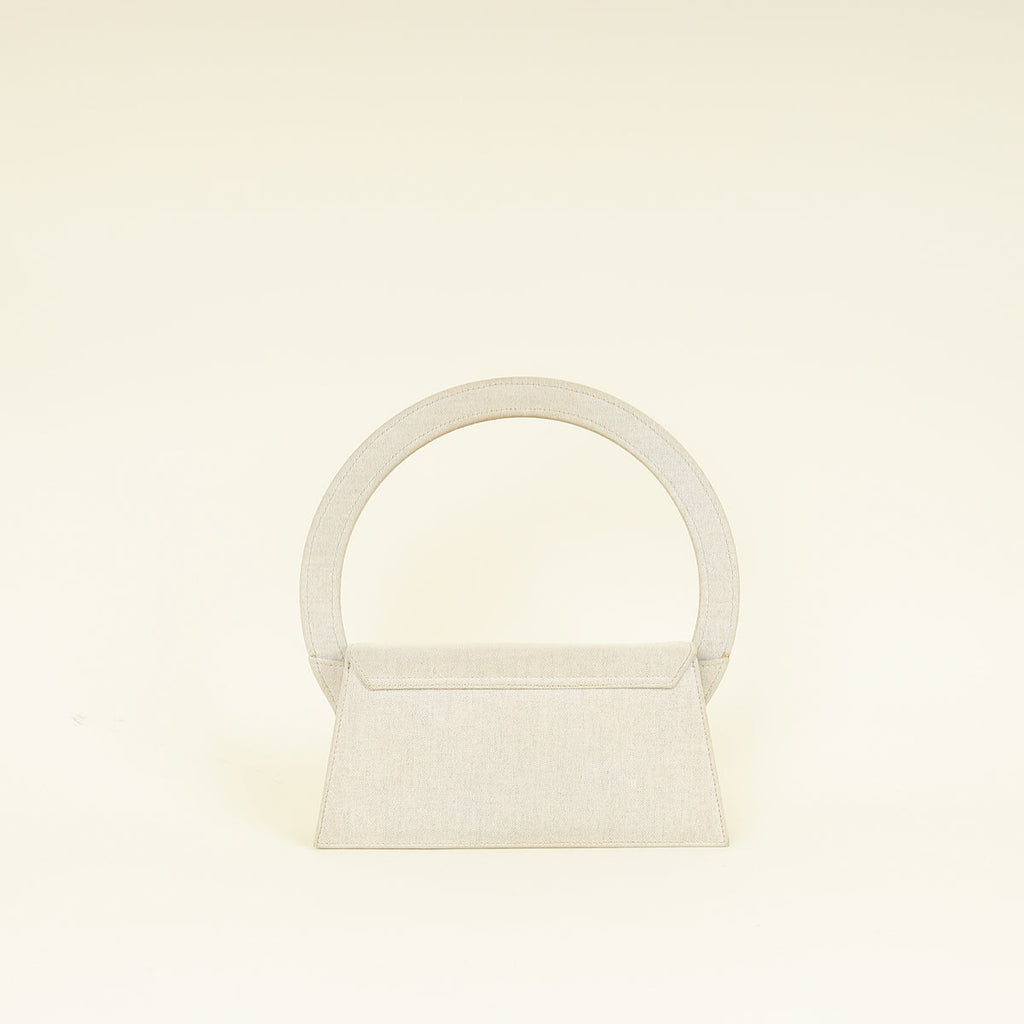 Jacquemus Greige Le Sac Rond Shoulder bag