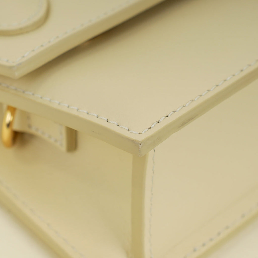 Jacquemus Vanilla Le Chiquito Long Top-Handle Bag