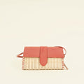 Jacquemus Rust Le Bambino Long Osier Bag