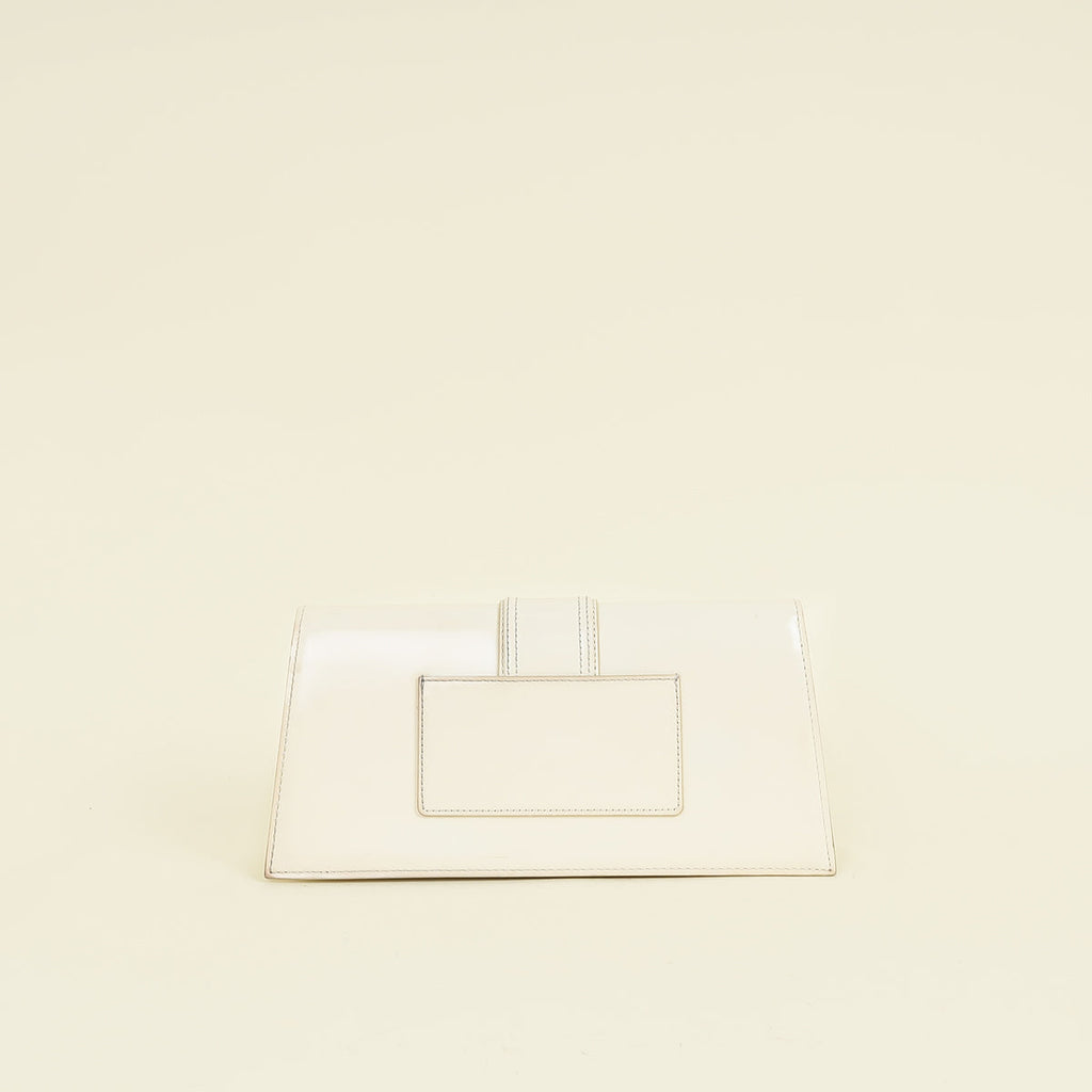 Jacquemus Ivory Cream Les Classiques The Long Bambino Bag