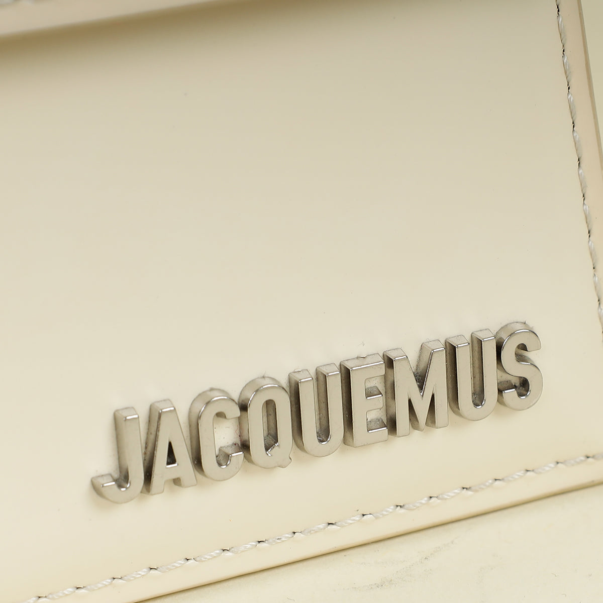 Jacquemus Ivory Cream Les Classiques The Long Bambino Bag