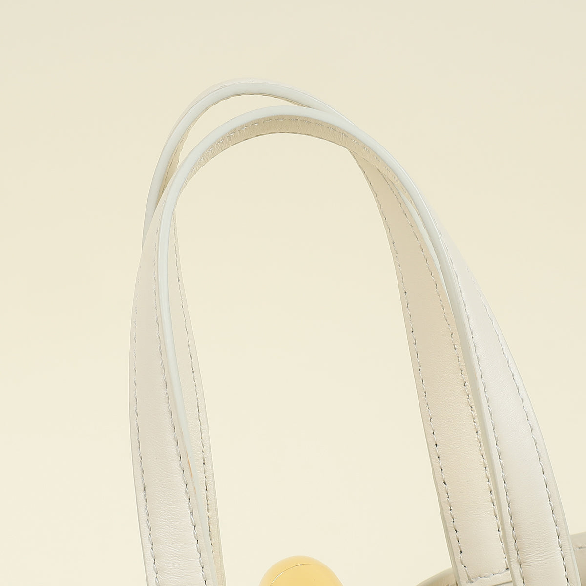 Jacquemus Light Ivory Le Petit Bambola Bucket Bag