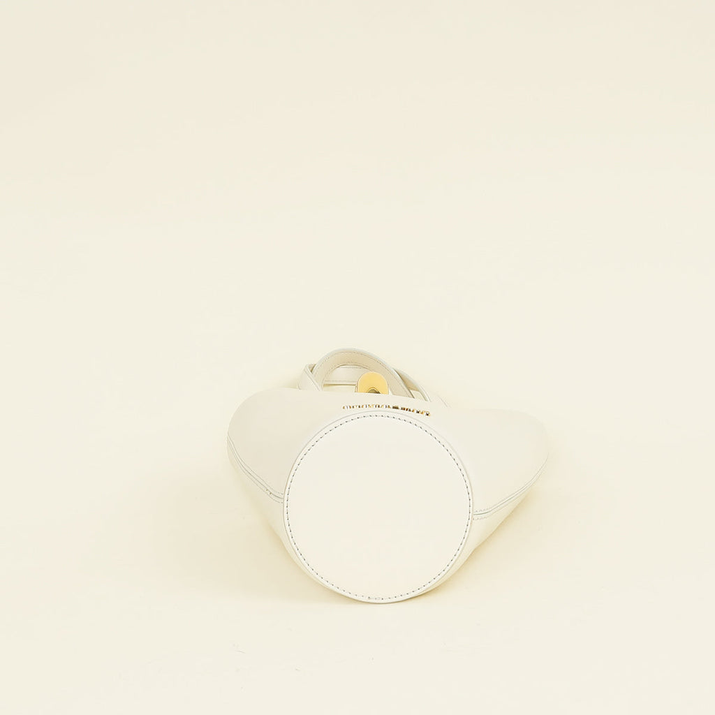 Jacquemus Light Ivory Le Petit Bambola Bucket Bag