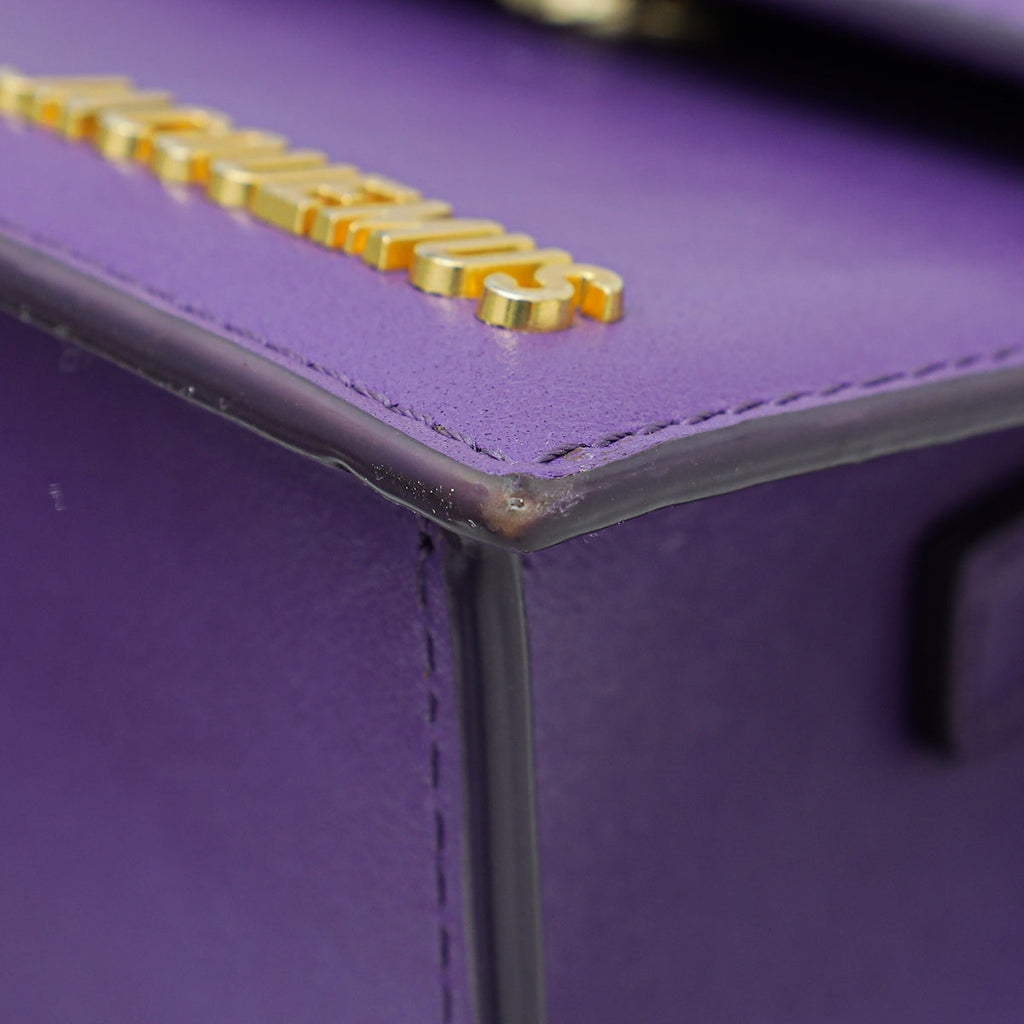 Jacquemus Purple Le Chiquito Noeud Le Raphia Coiled Handbag