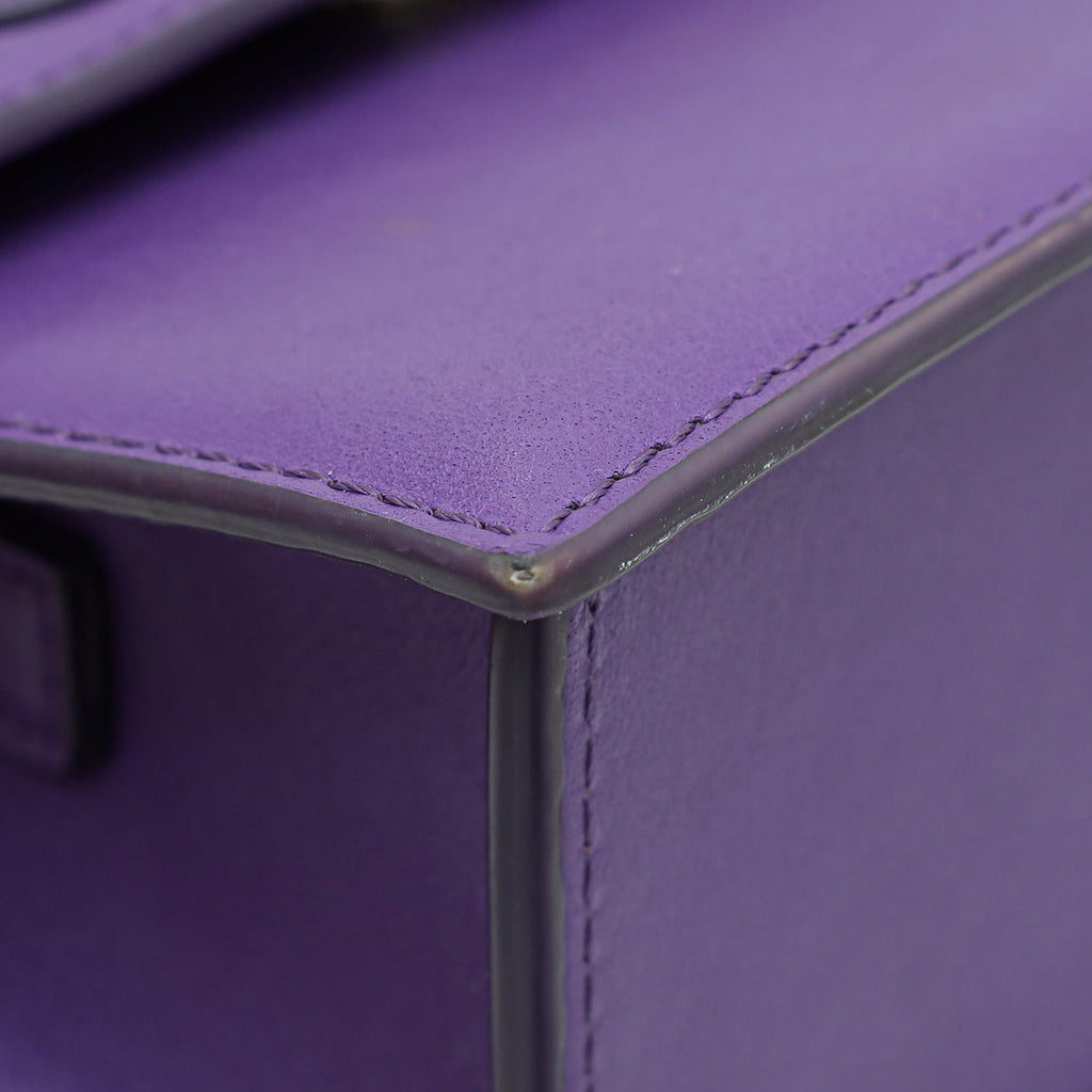 Jacquemus Purple Le Chiquito Noeud Le Raphia Coiled Handbag