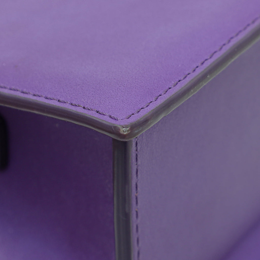 Jacquemus Purple Le Chiquito Noeud Le Raphia Coiled Handbag