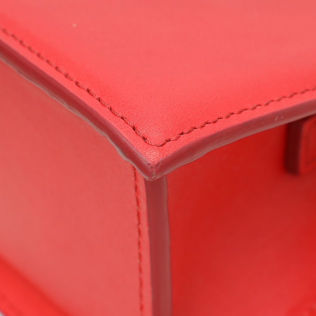 Jacquemus Red Le Chiquito Noeud Les Classiques Coiled Handle Bag