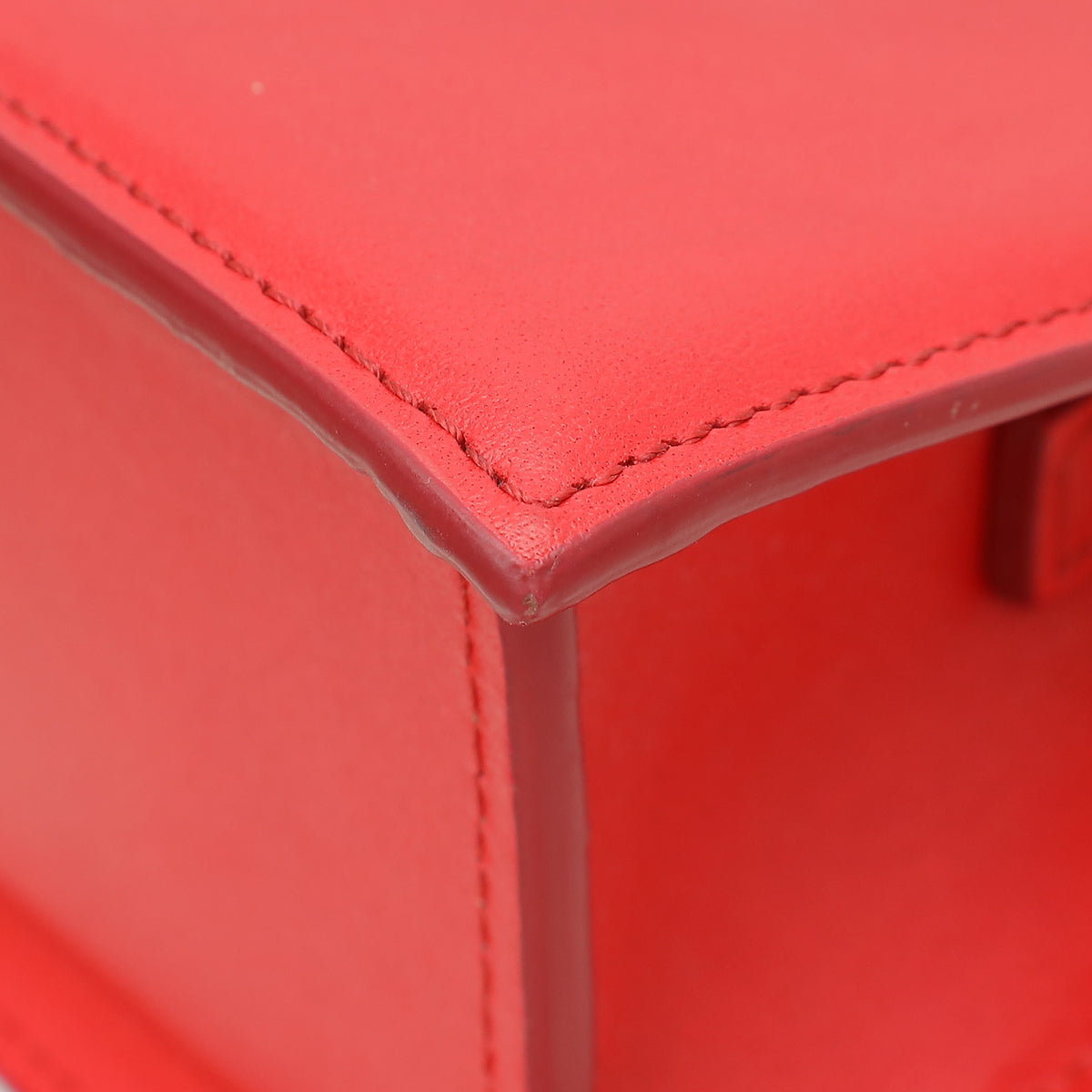 Jacquemus Red Le Chiquito Noeud Les Classiques Coiled Handle Bag
