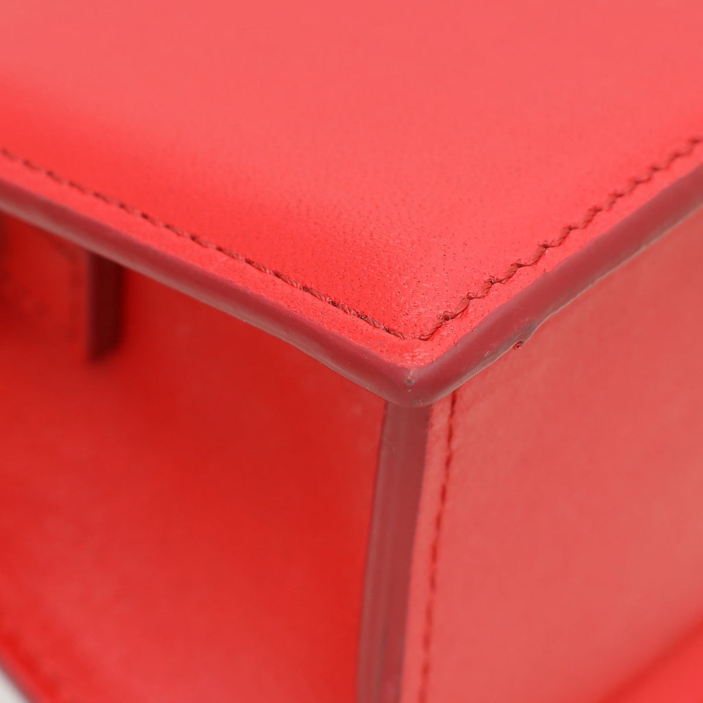 Jacquemus Red Le Chiquito Noeud Les Classiques Coiled Handle Bag