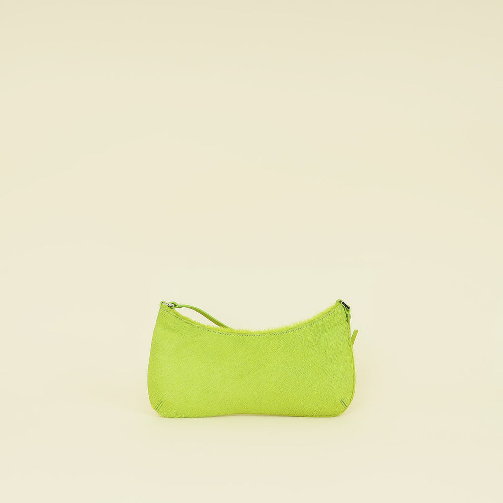 Jacquemus Kiwi Le Bisou Perle Zip Shoulder Bag