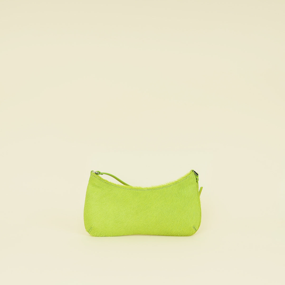 Jacquemus Kiwi Le Bisou Perle Zip Shoulder Bag