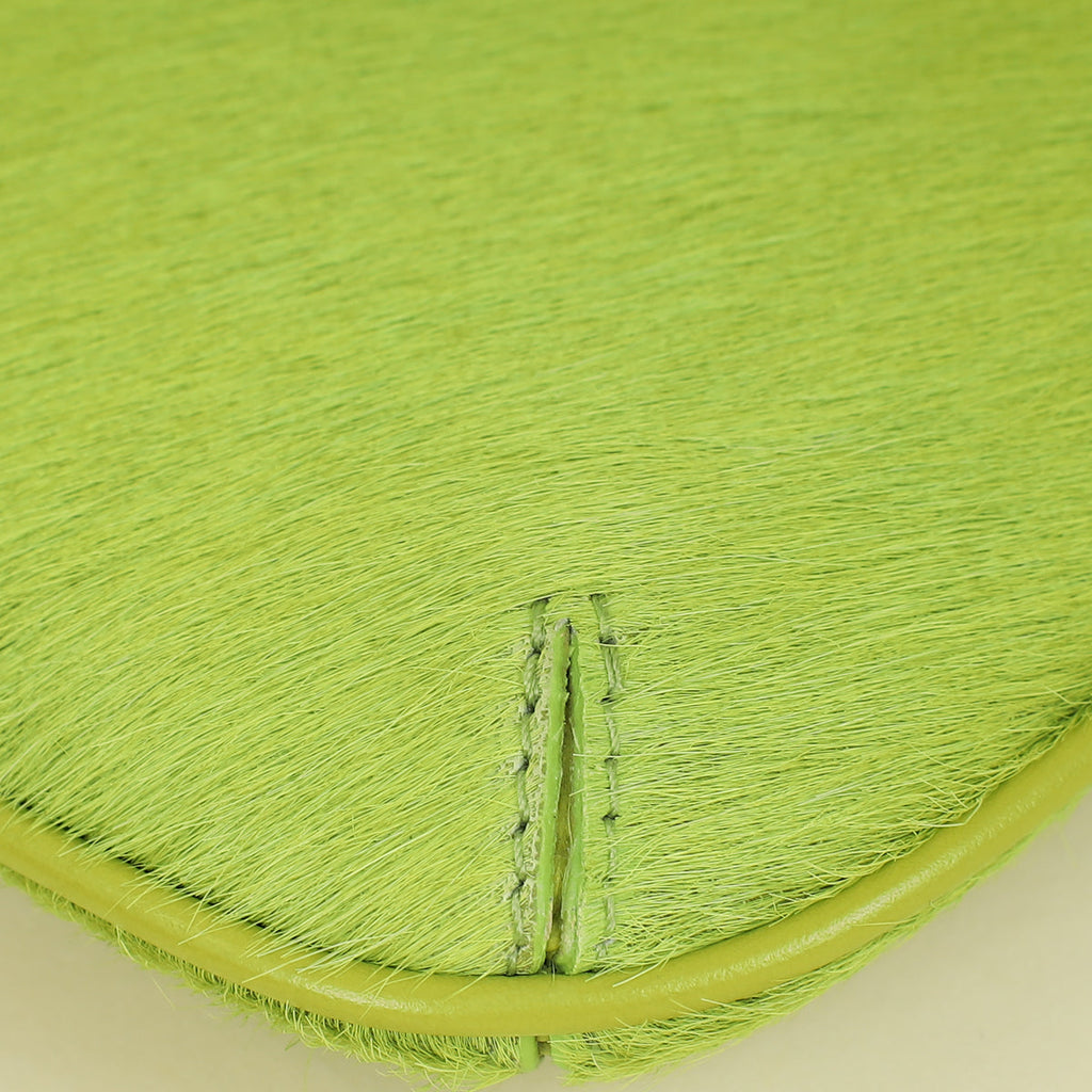 Jacquemus Kiwi Le Bisou Perle Zip Shoulder Bag
