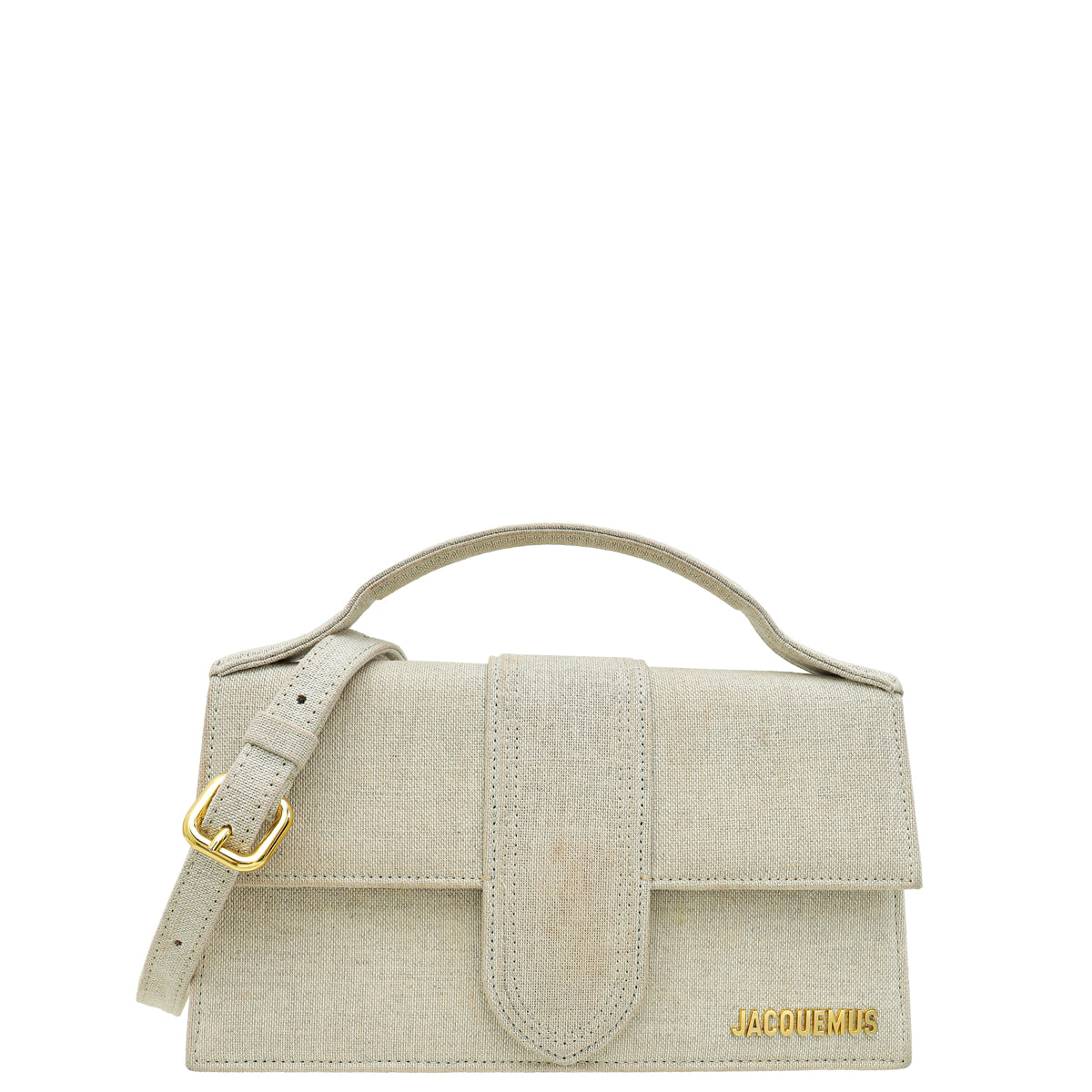 Jacquemus Light Greige The large Bambino Les Classiques Bag