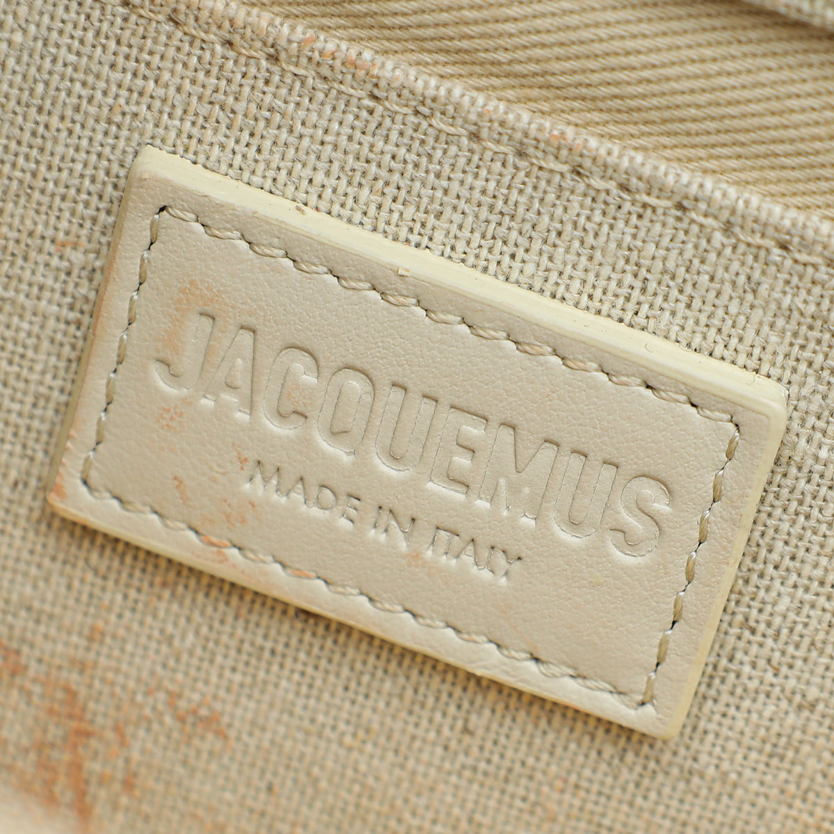 Jacquemus Light Greige The large Bambino Les Classiques Bag