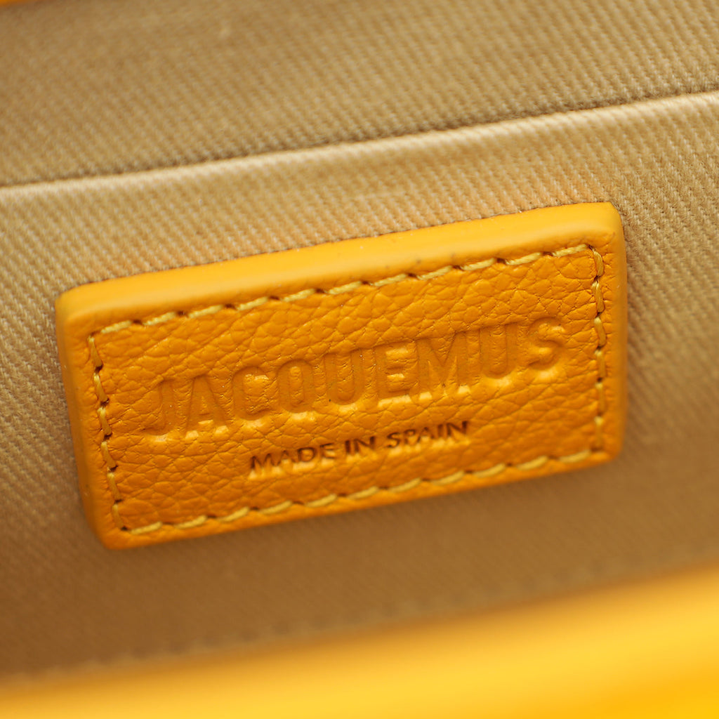 Jacquemus Yellow Le Chiquito Noeud Bag