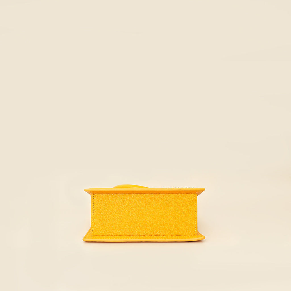 Jacquemus Yellow Le Chiquito Noeud Bag