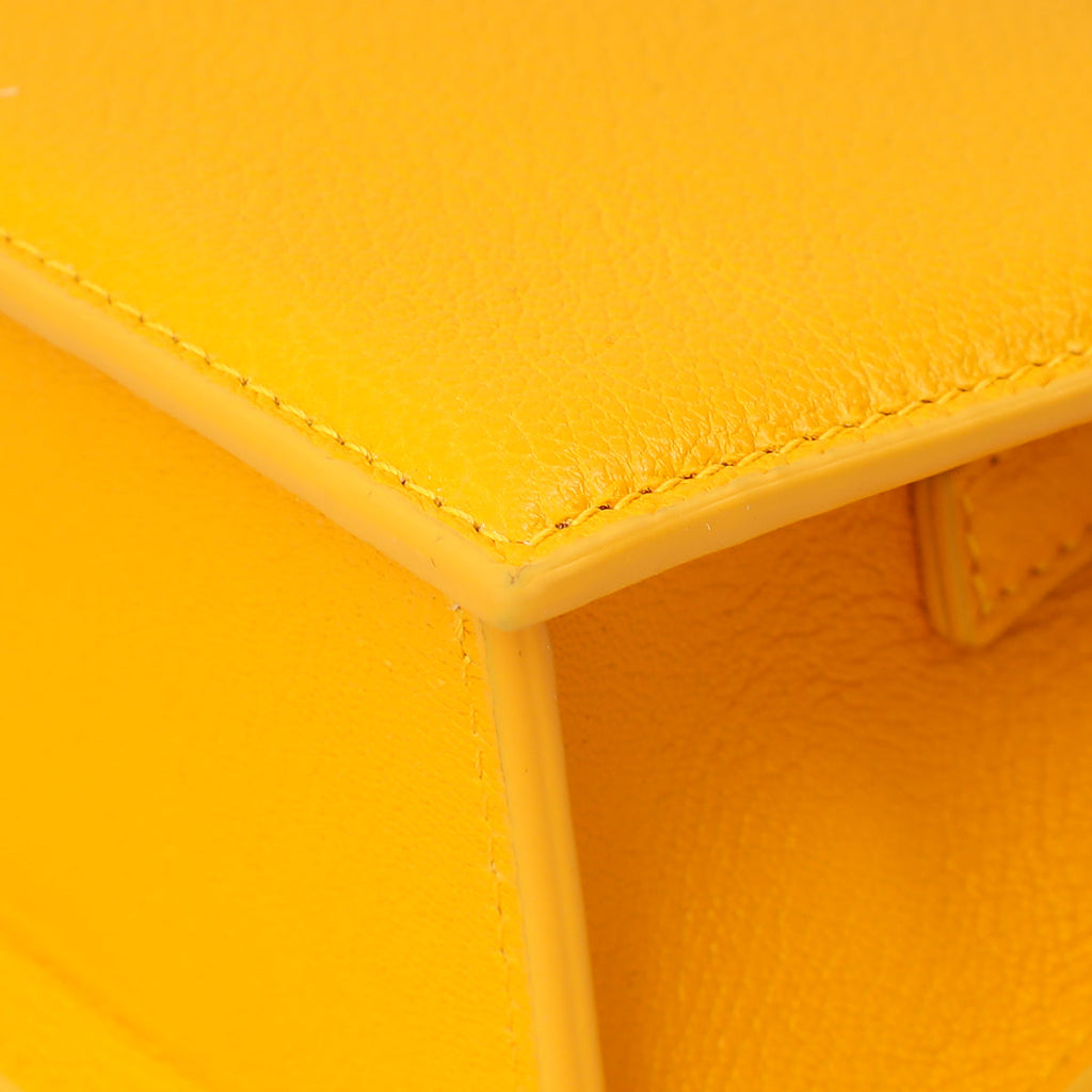 Jacquemus Yellow Le Chiquito Noeud Bag