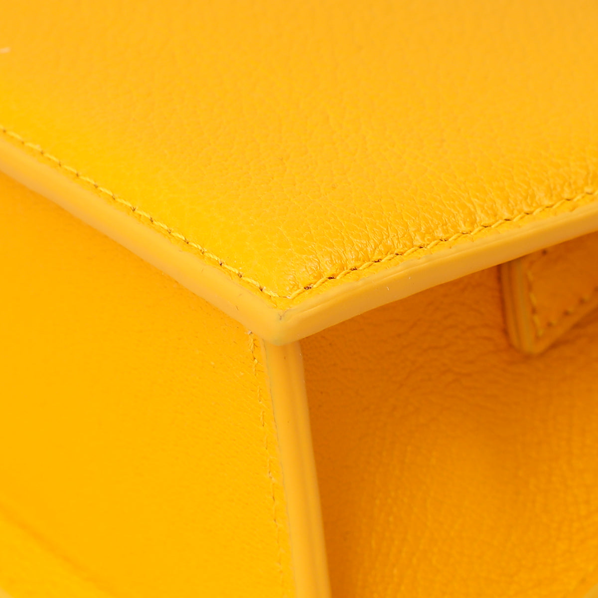 Jacquemus Yellow Le Chiquito Noeud Bag