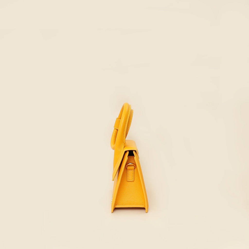 Jacquemus Yellow Le Chiquito Noeud Bag