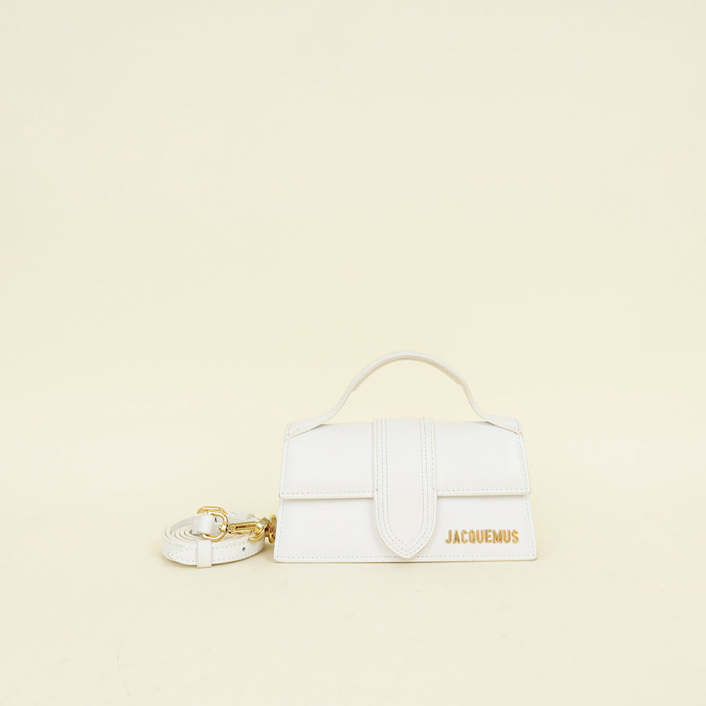 Jacquemus White Le Bambino Les Classiques Small Bag