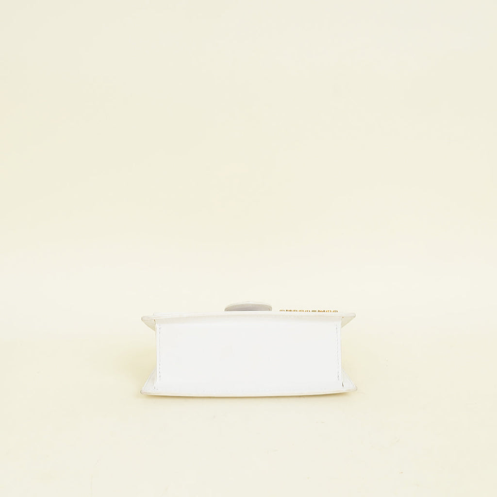 Jacquemus White Le Bambino Les Classiques Small Bag