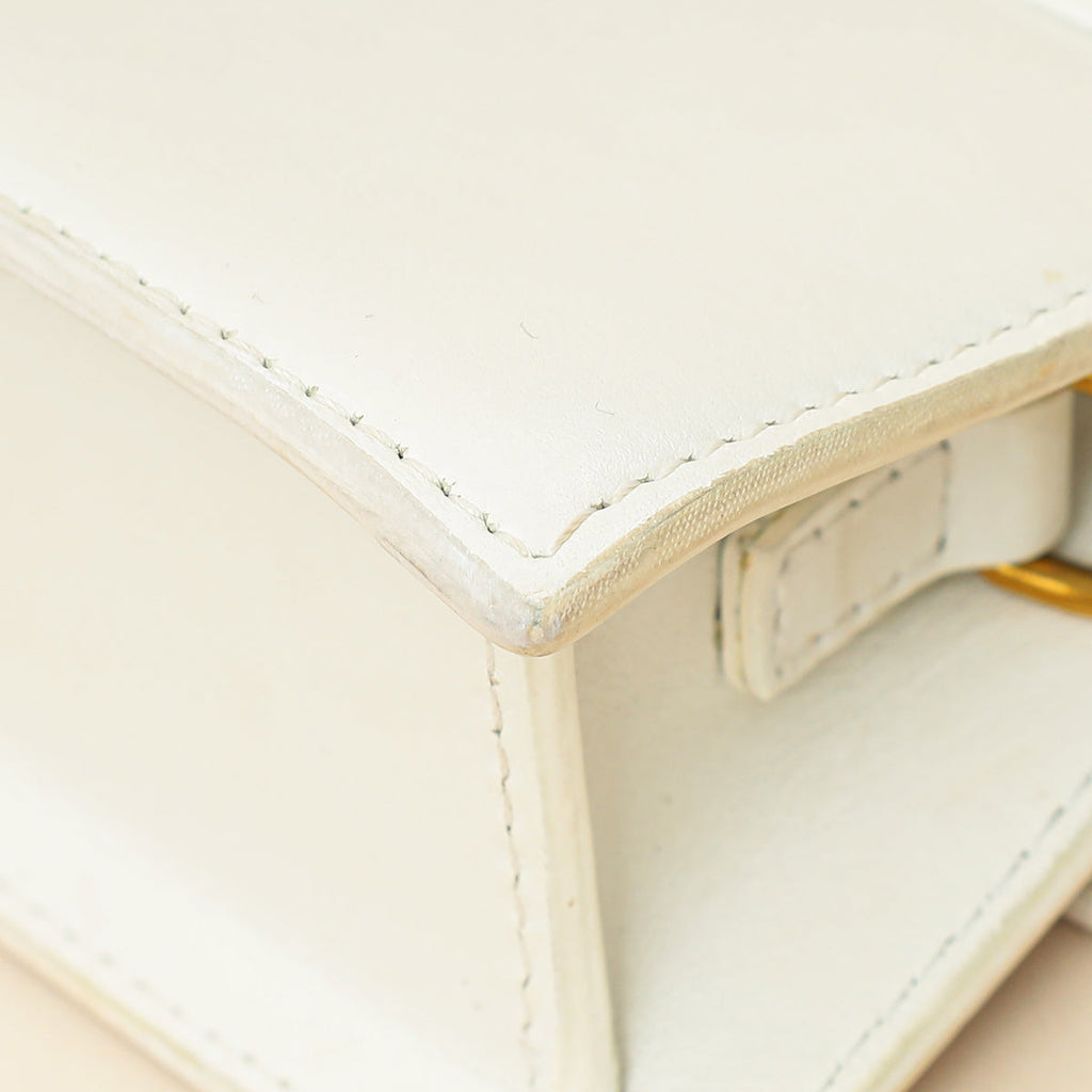 Jacquemus White The Chiquito Les Classiques Mini Bag