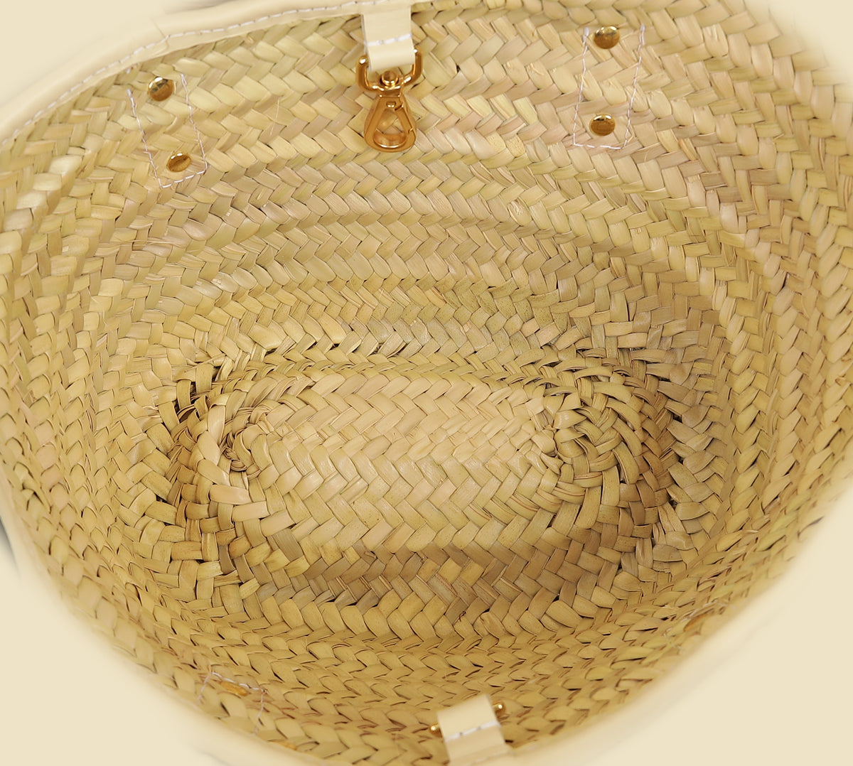 Jacquemus Ivory The Small Soli Basket Les Classique Bag