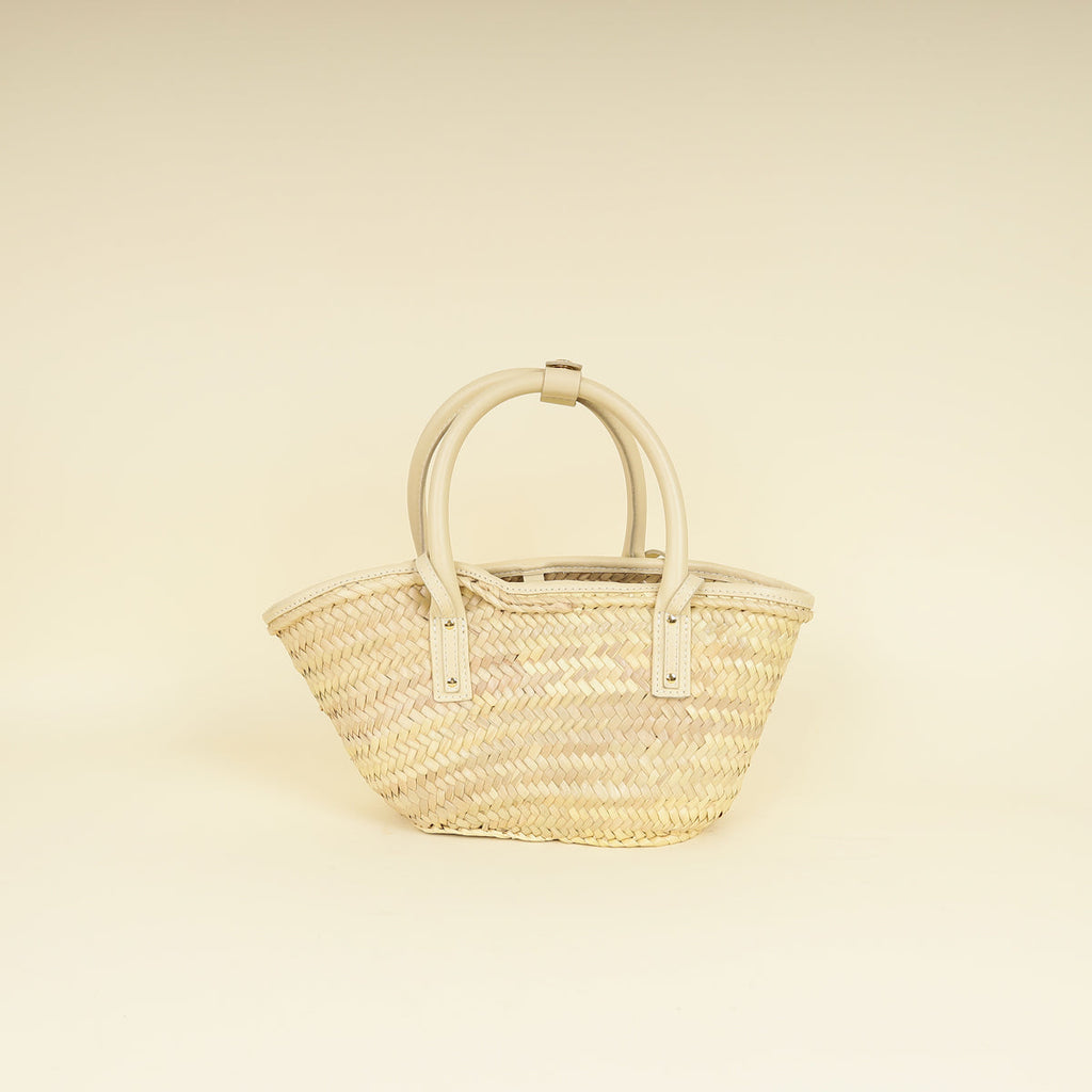 Jacquemus Ivory The Small Soli Basket Les Classique Bag
