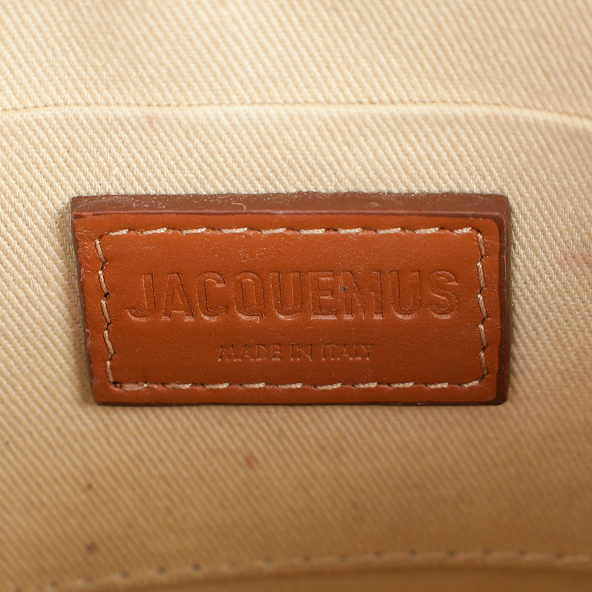 Jacquemus Brown Tan Le Chiquito Moyen Bag