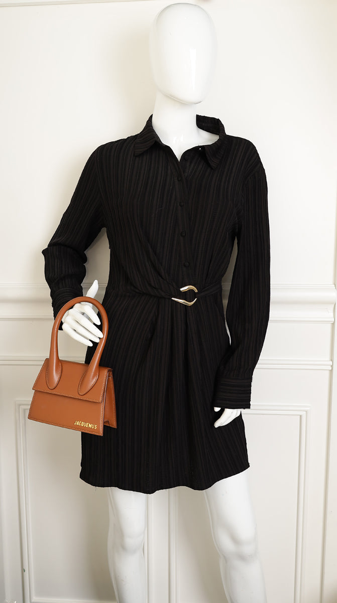 Jacquemus Brown Tan Le Chiquito Moyen Bag