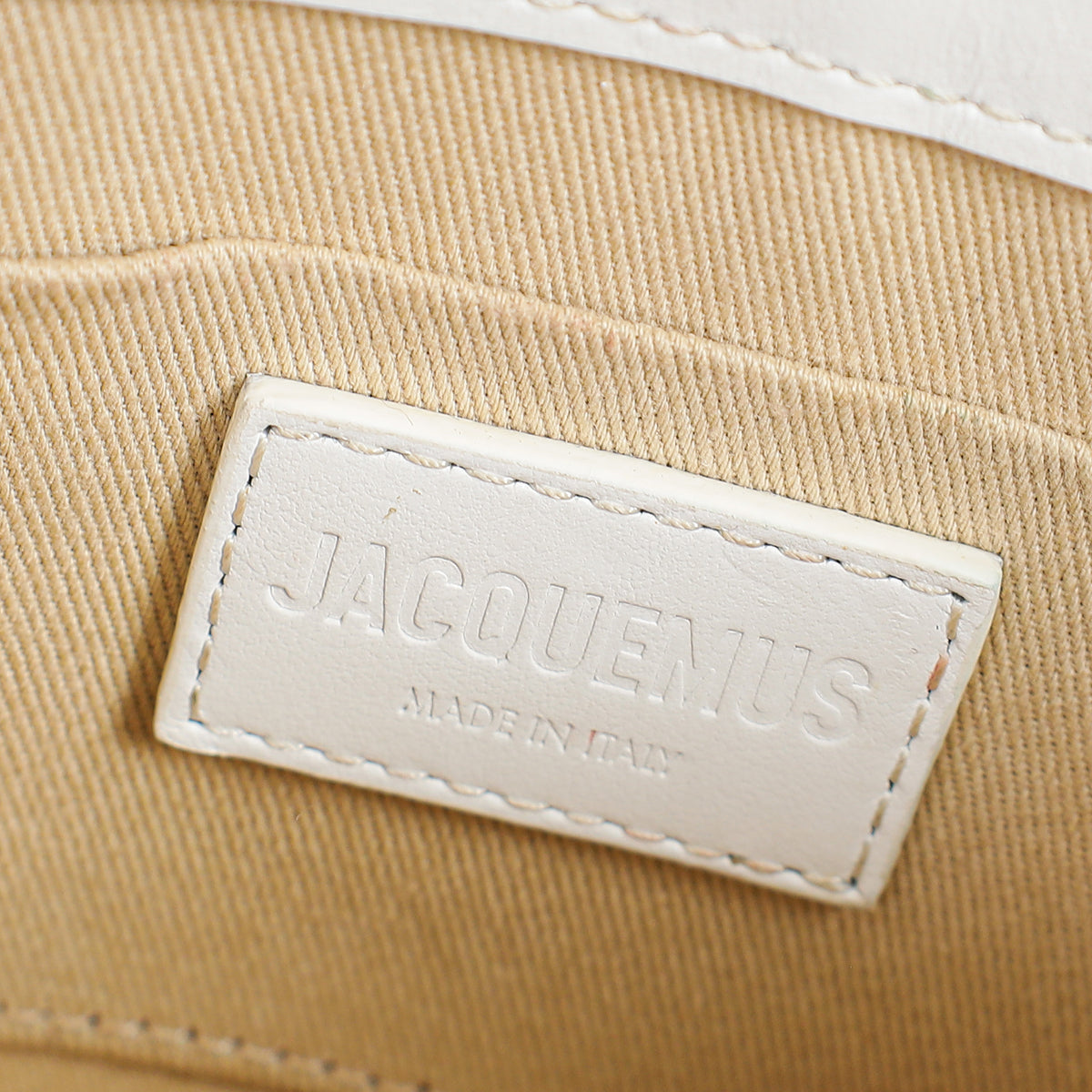 Jacquemus White The Medium Chiquito Bag