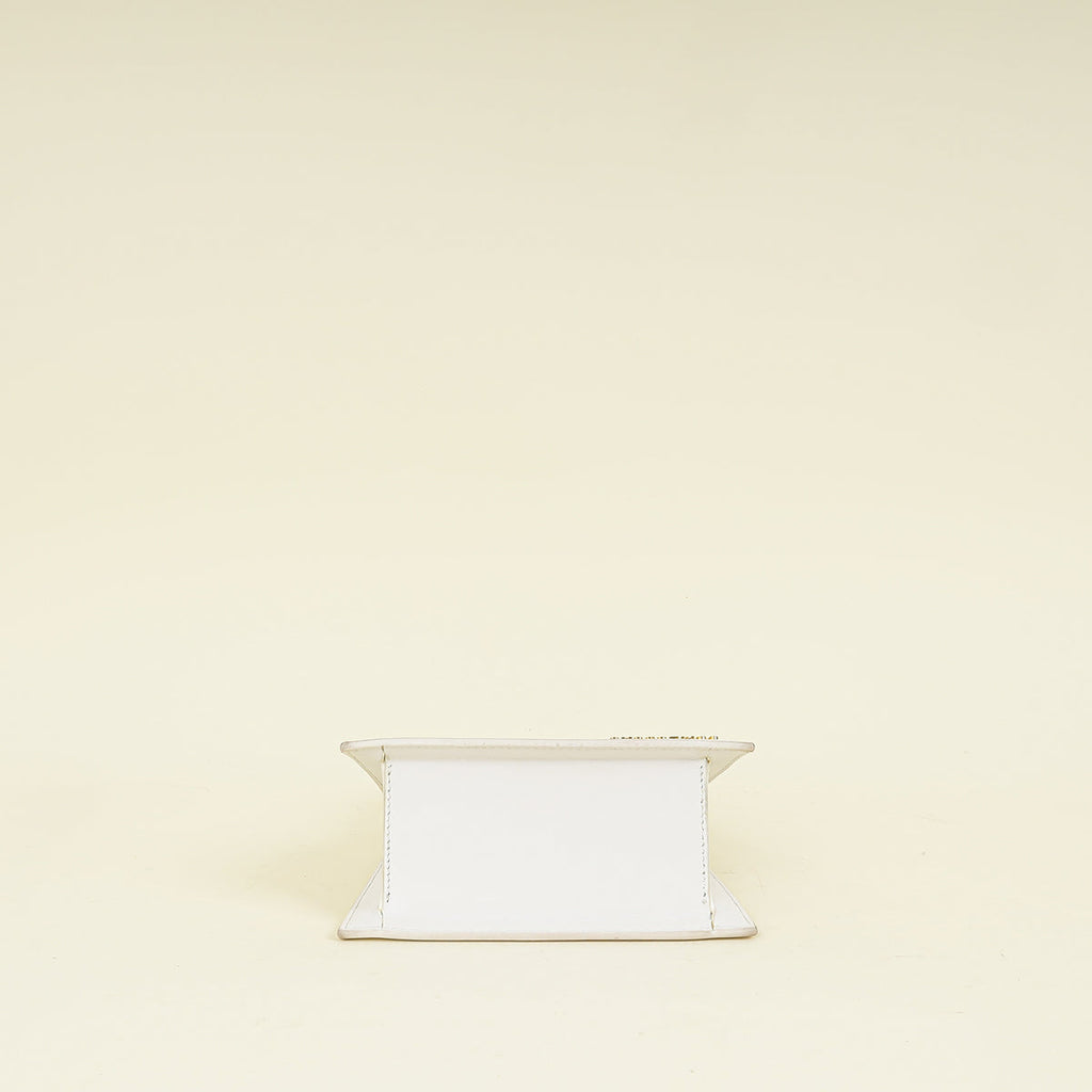 Jacquemus White The Medium Chiquito Bag