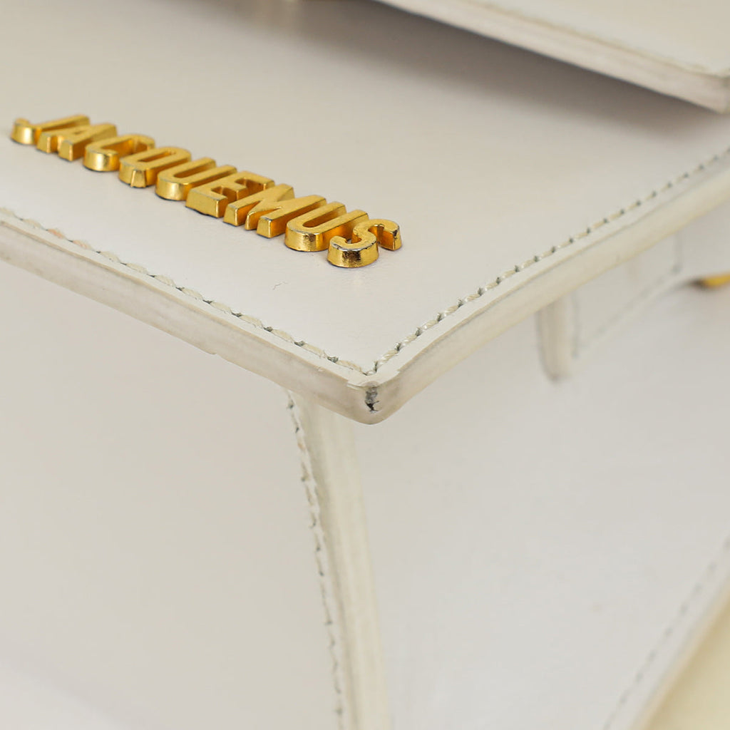 Jacquemus White The Medium Chiquito Bag
