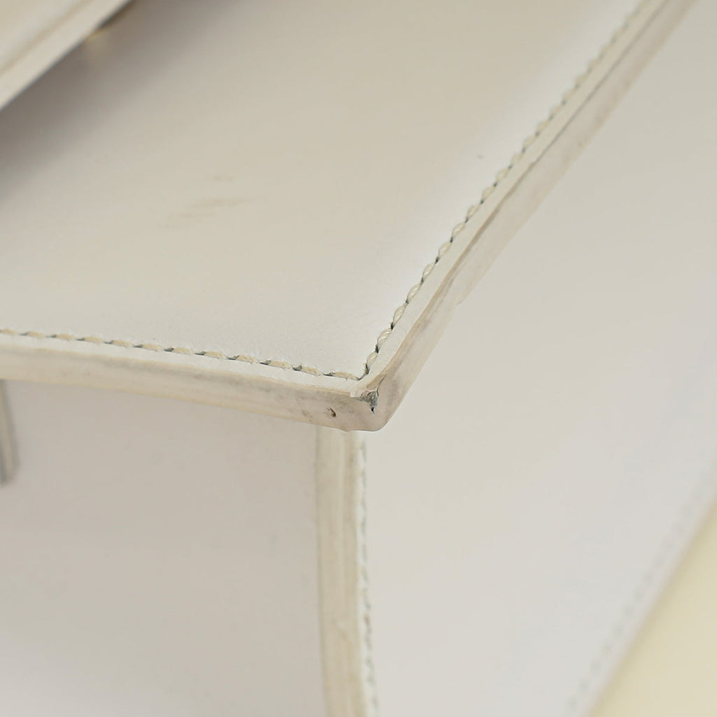 Jacquemus White The Medium Chiquito Bag