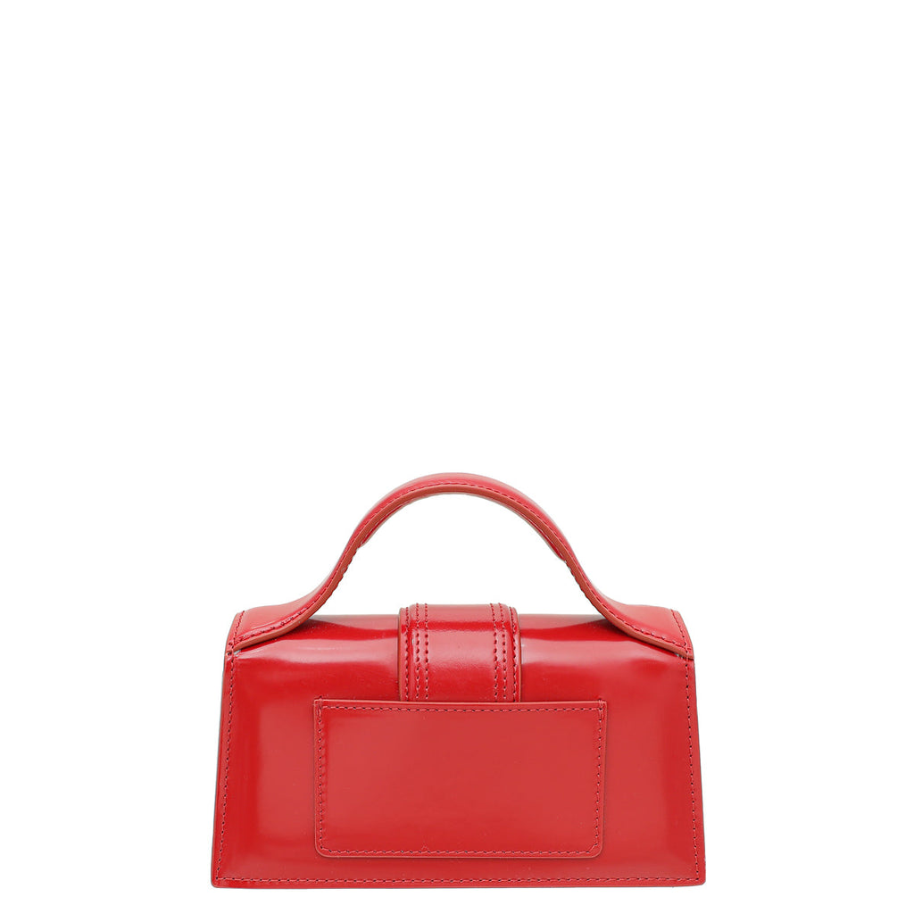 Jacquemus Red Le Bambino Le Chouchou Small Flap Bag
