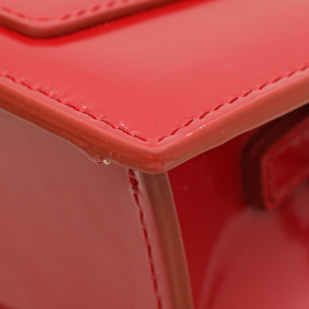 Jacquemus Red Le Bambino Le Chouchou Small Flap Bag