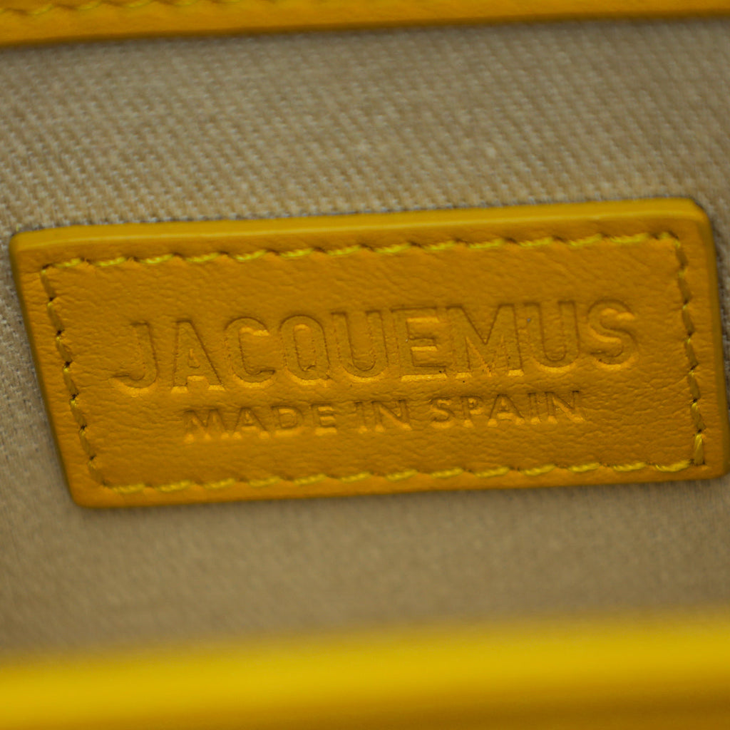 Jacquemus Yellow Le Chiquito Mini Bag
