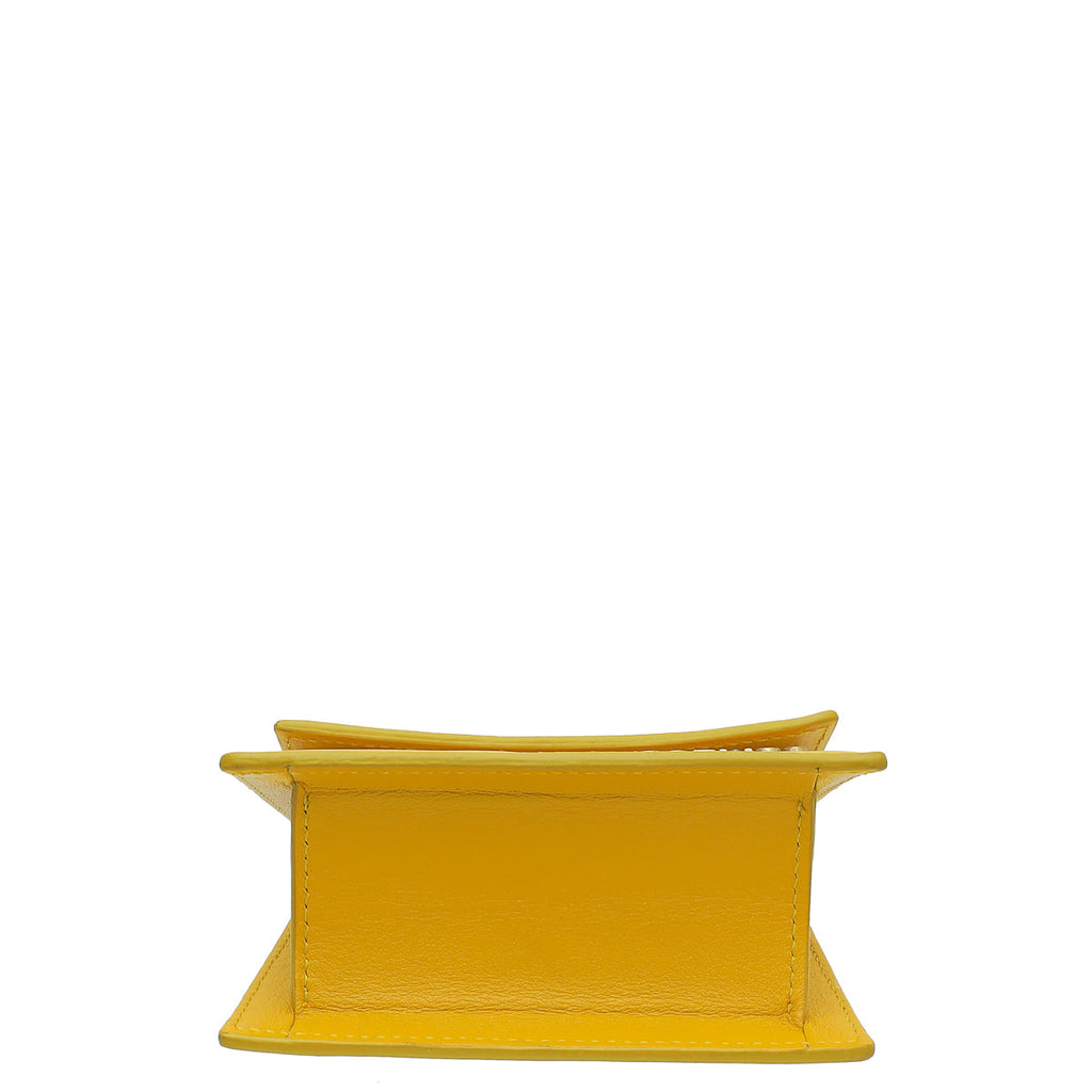 Jacquemus Yellow Le Chiquito Mini Bag
