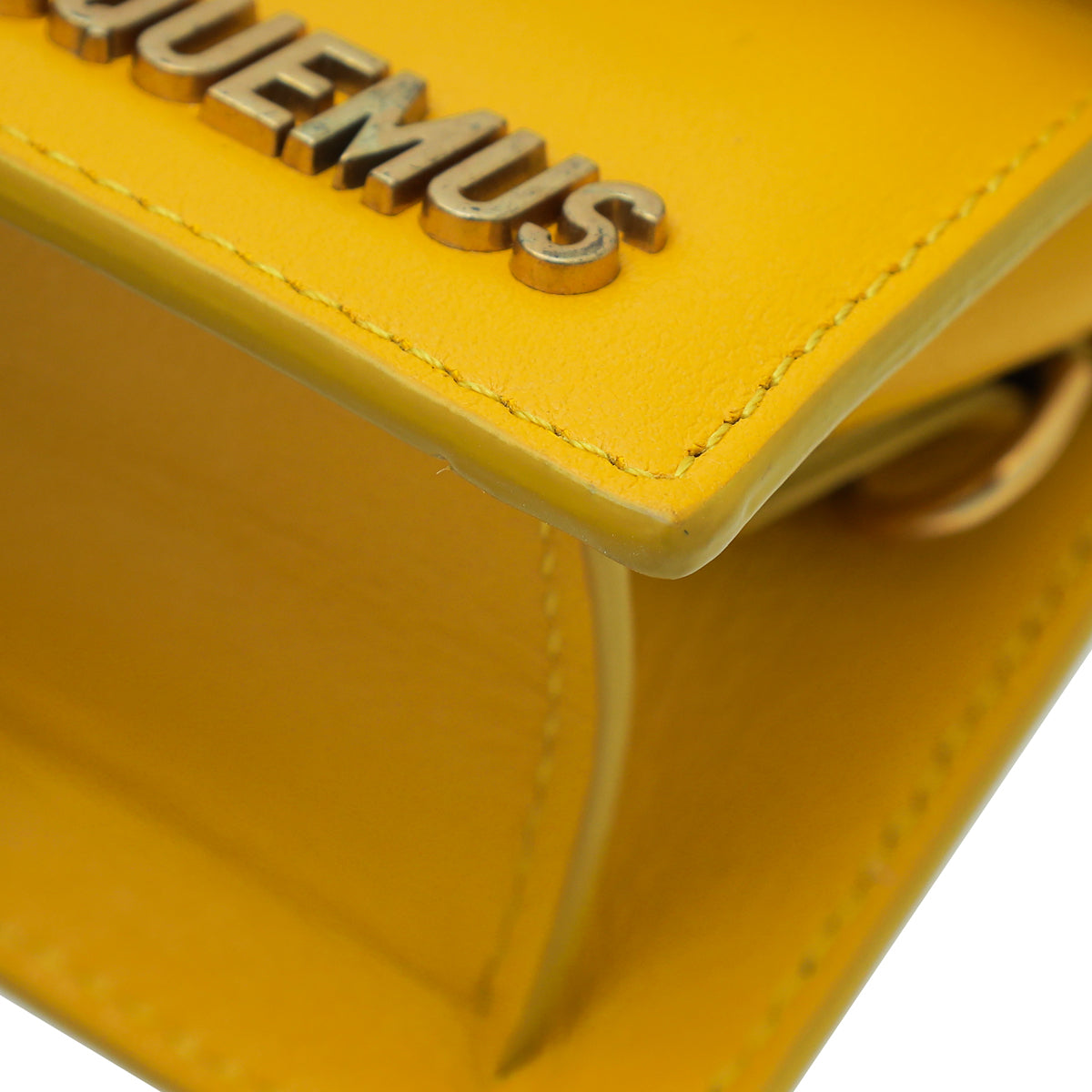 Jacquemus Yellow Le Chiquito Mini Bag