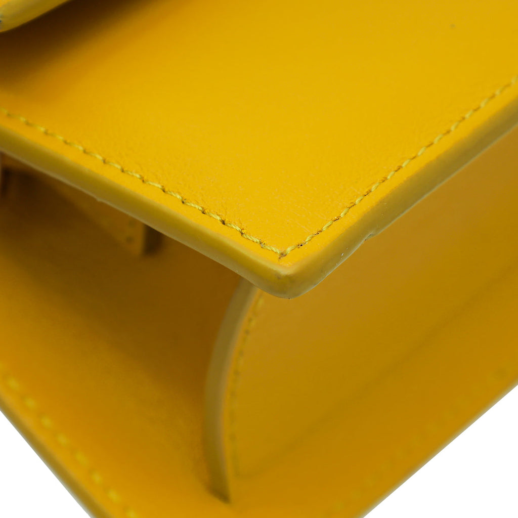 Jacquemus Yellow Le Chiquito Mini Bag