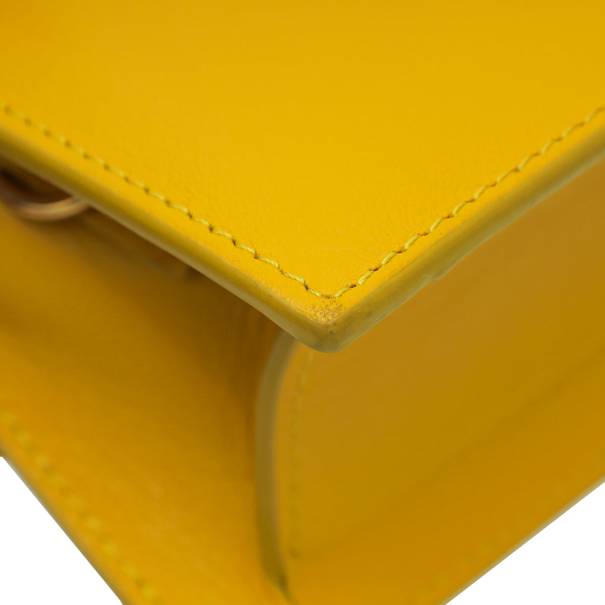 Jacquemus Yellow Le Chiquito Mini Bag