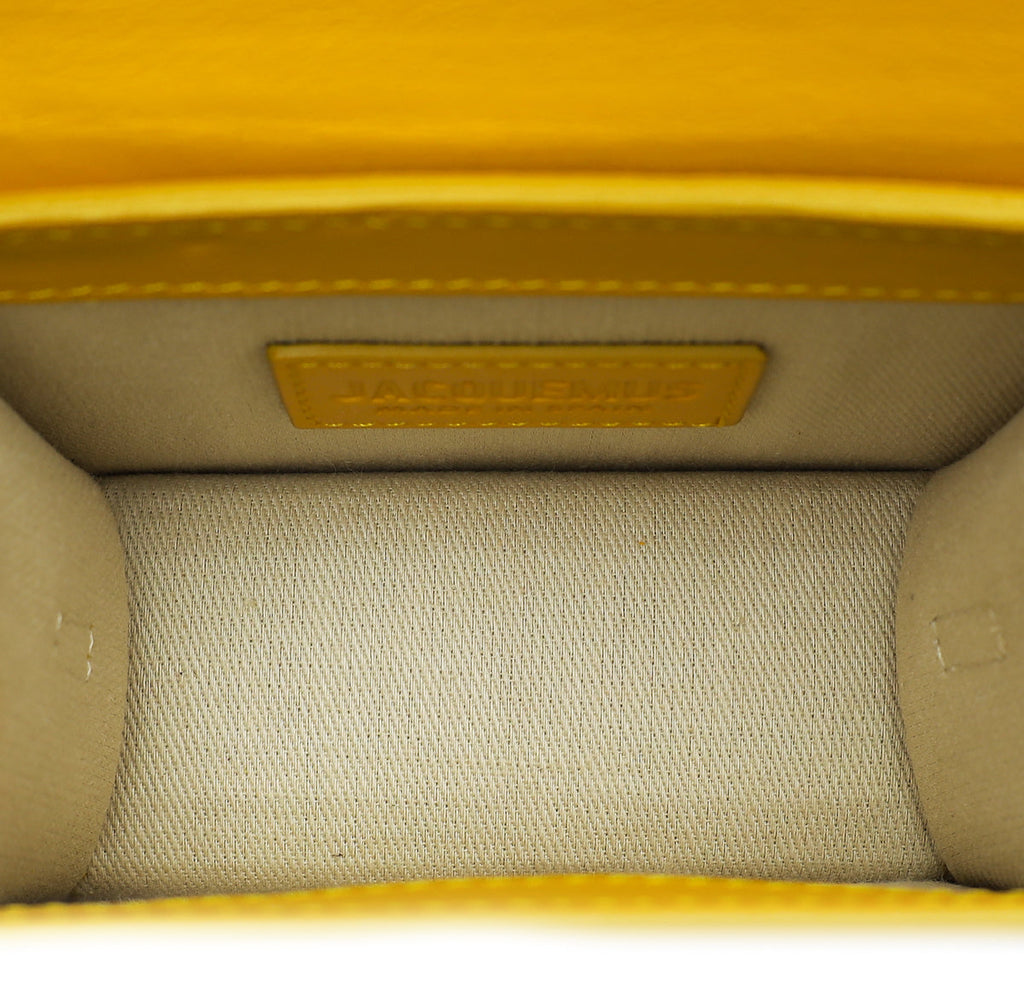 Jacquemus Yellow Le Chiquito Mini Bag