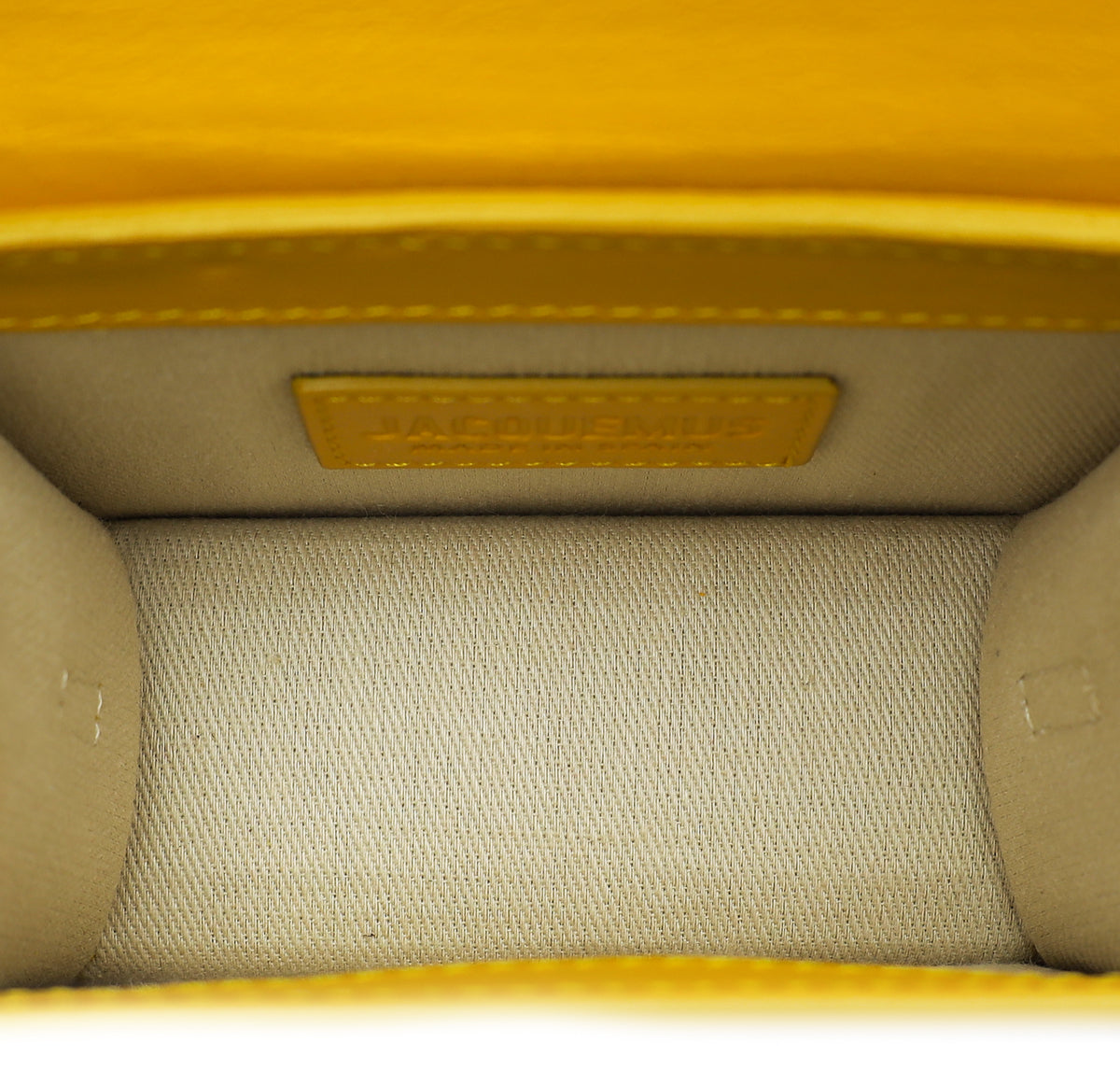 Jacquemus Yellow Le Chiquito Mini Bag